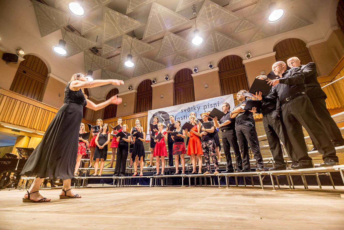 Komorní sbor Lenky Dohnalové Mlynářové (CZE) 2018, photo Vladimír Jagr