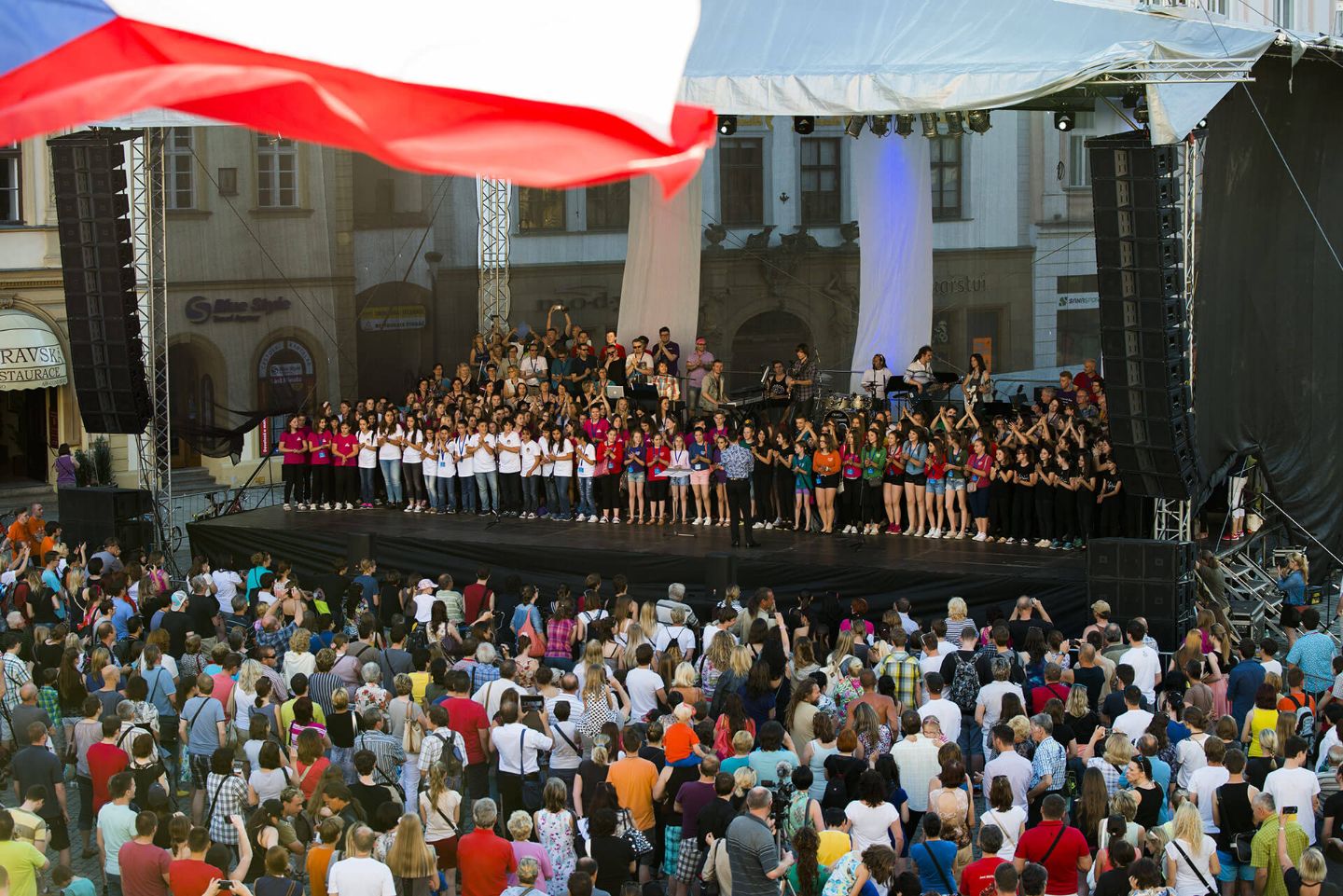 Open Air concert 'Queen, Beatles' 2015, photo Vladimír Jagr