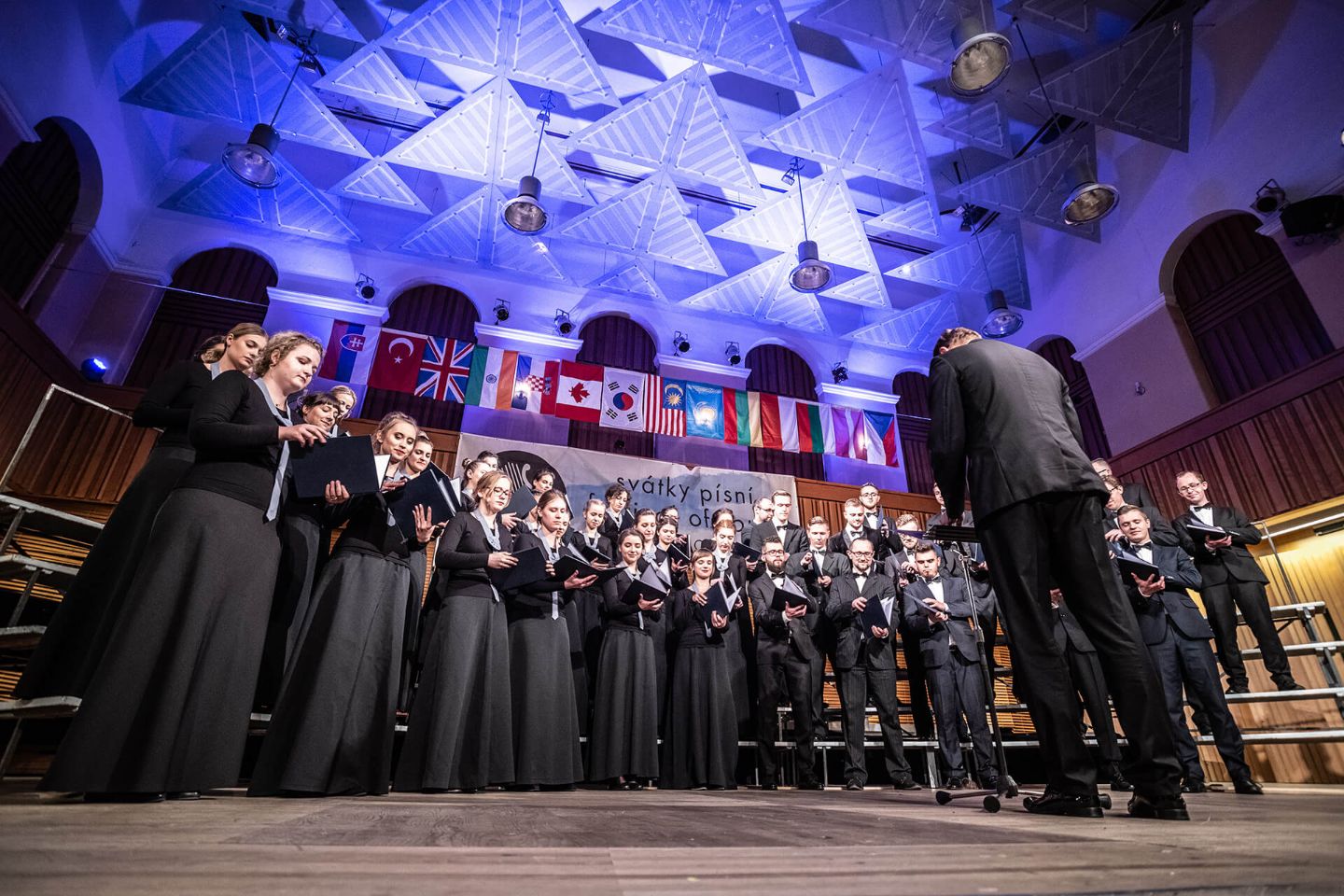 Choir of the University of Economics in Katowice (POL) 2019, photo Vladimír Jagr